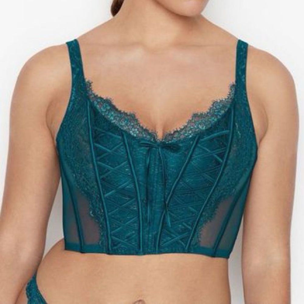 Unlined Corset Bra Top